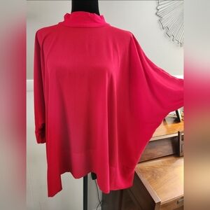 Bobeau Bold Red Tunic
